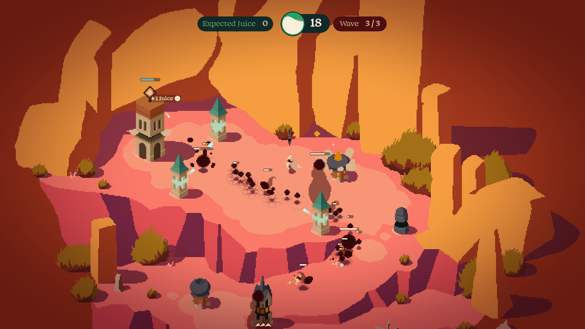 A screenshot of Rift Riff.