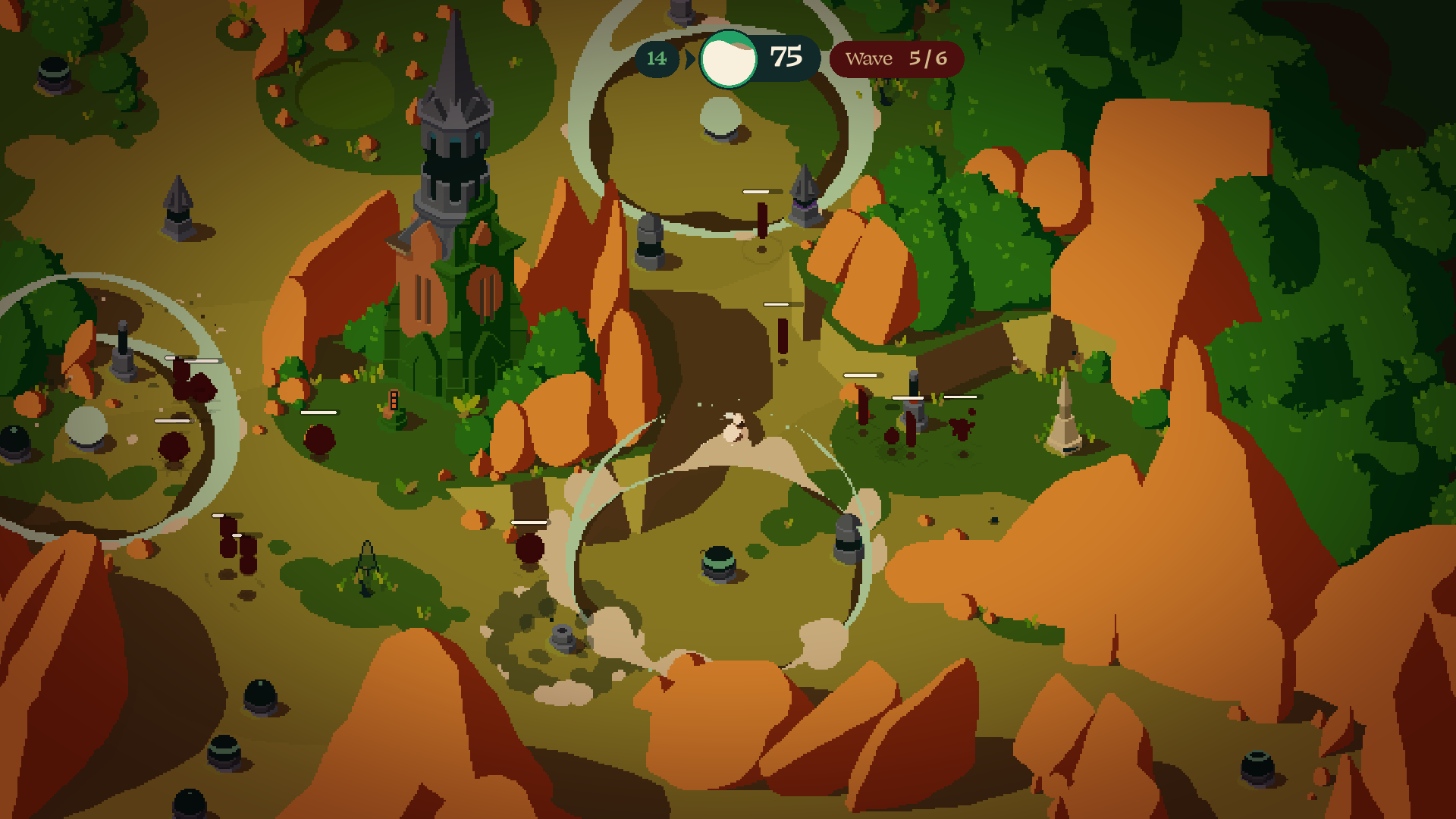 A screenshot of Rift Riff.