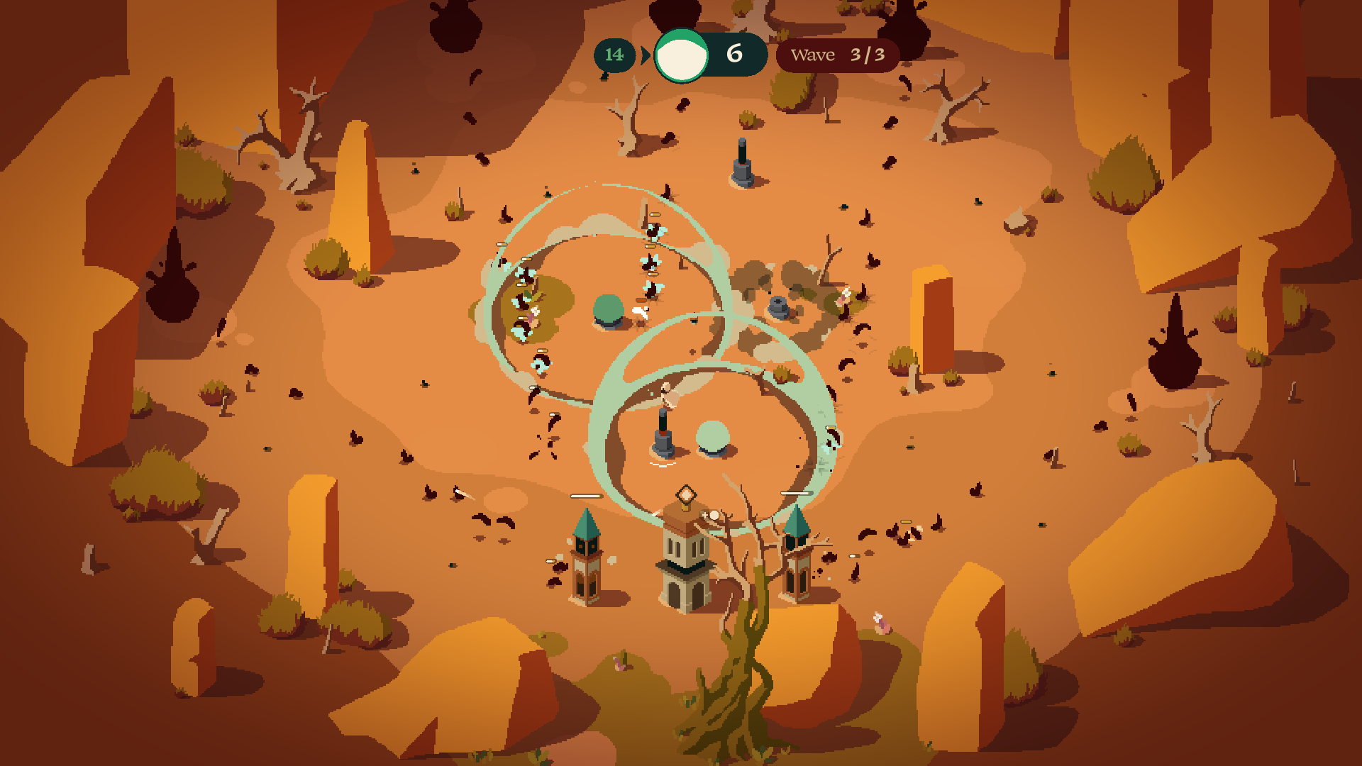 A screenshot of Rift Riff.
