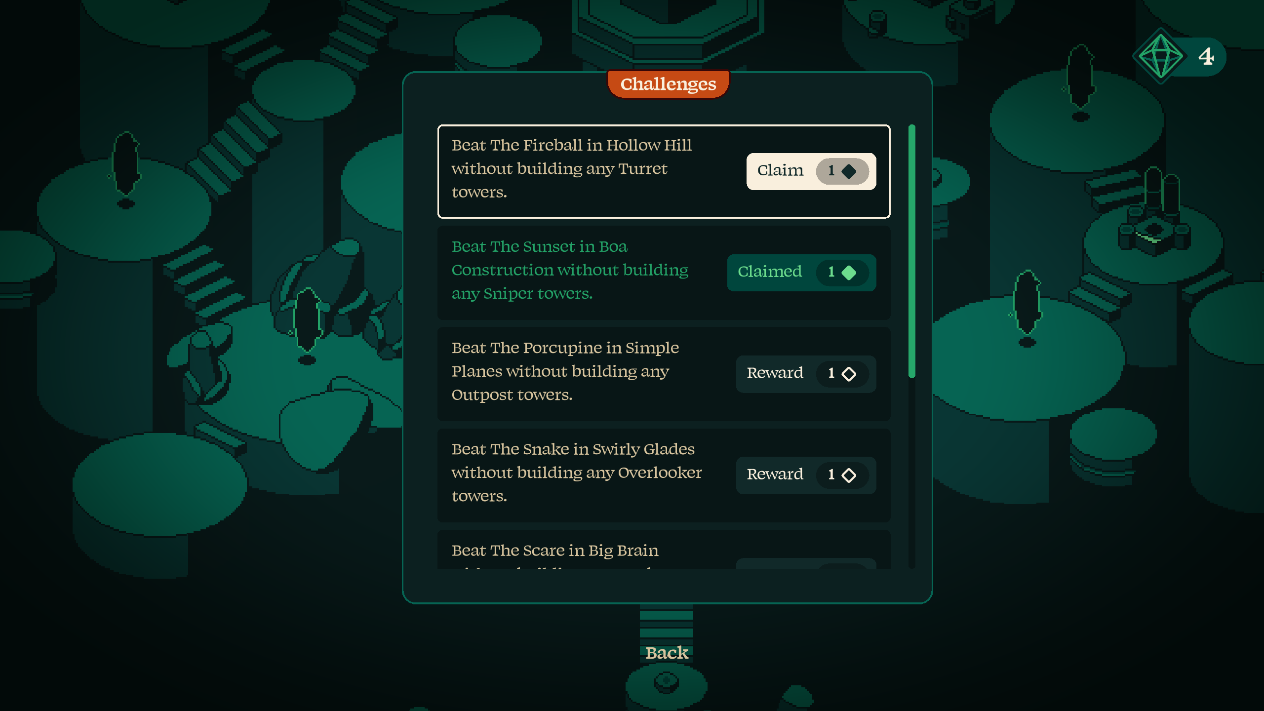 A screenshot of Rift Riff.