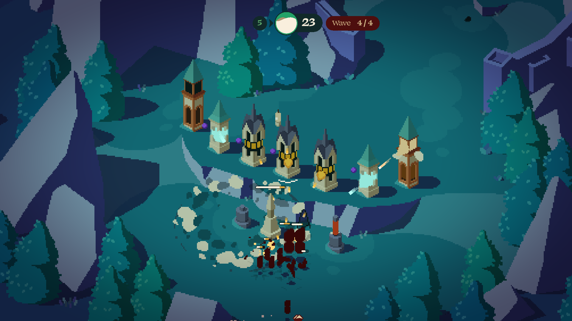 A screenshot of Rift Riff.