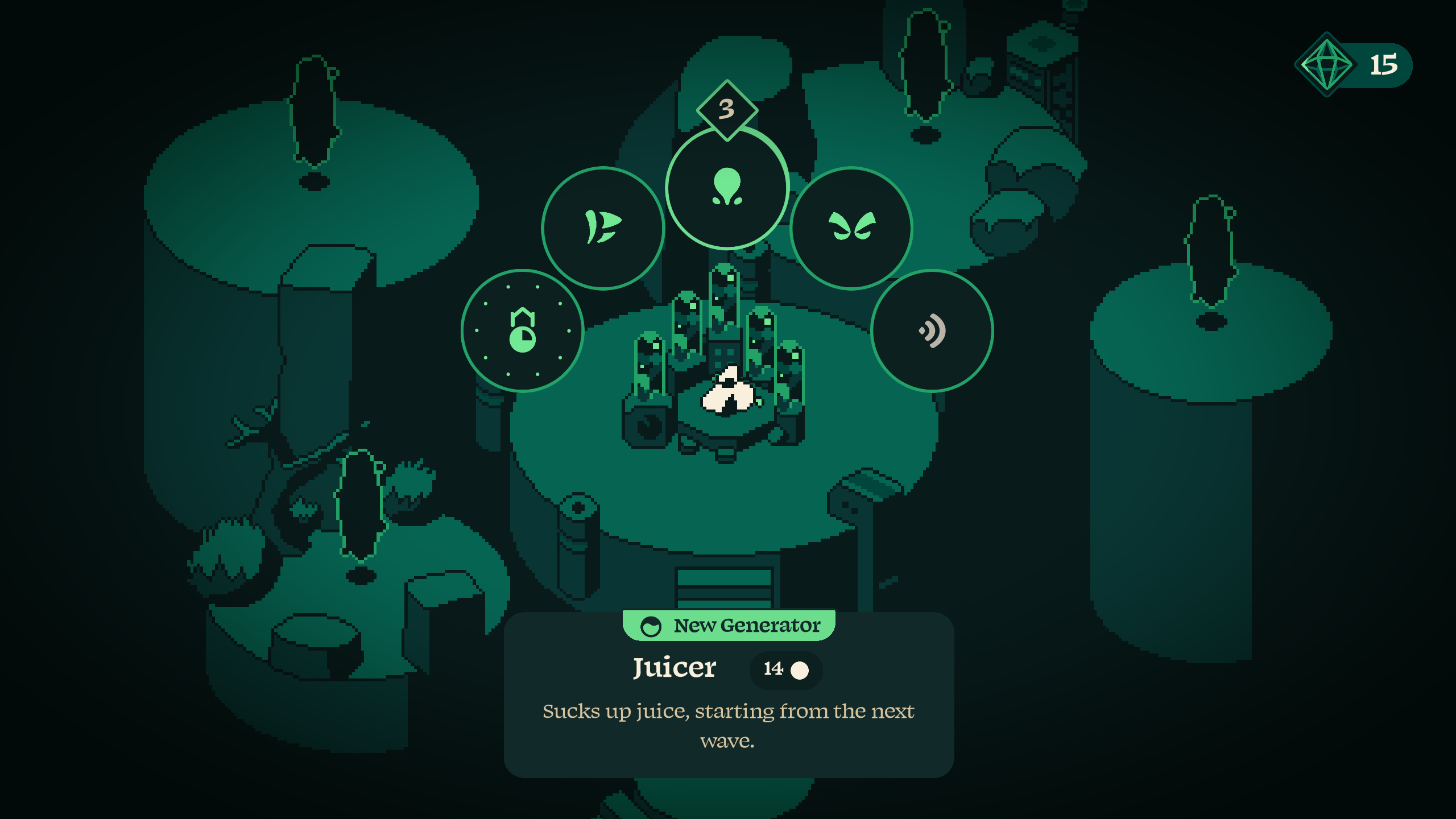 A screenshot of Rift Riff.