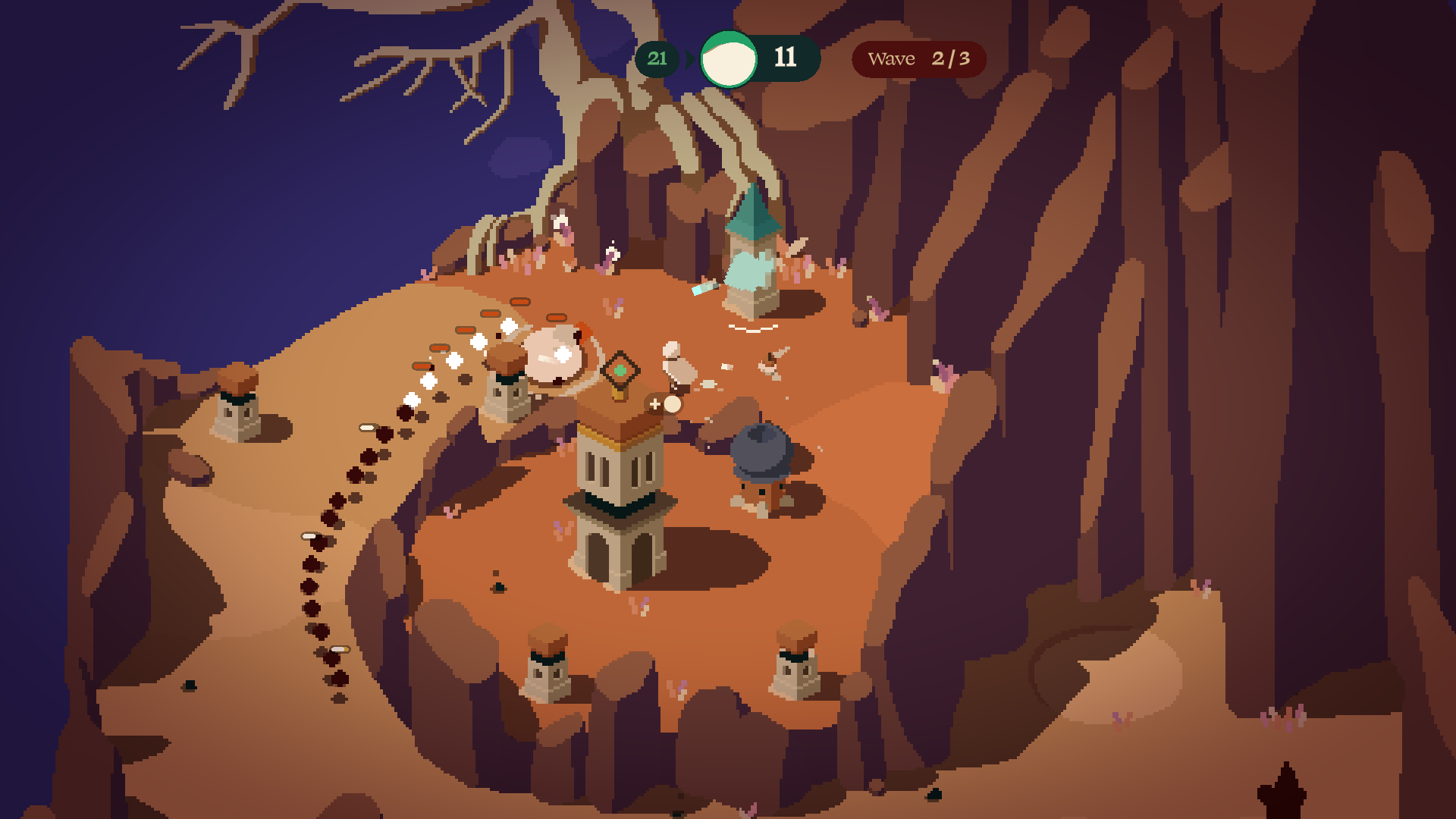 A screenshot of Rift Riff.